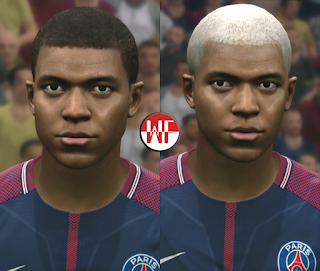 PES 2017 Faces Kylian Mbappe by WER Facemaker