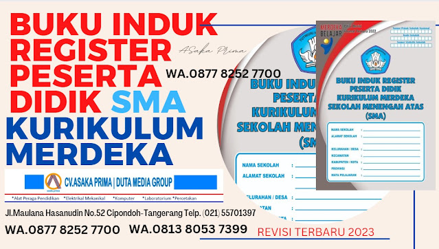 BUKU INDUK KURIKULUM MERDEKA SMA,BUKU INDUK SMA KURIKULUM MERDEKA,jual BUKU INDUK SMA KURIKULUM MERDEKA,Jual Buku Induk Siswa SmA Terbaru