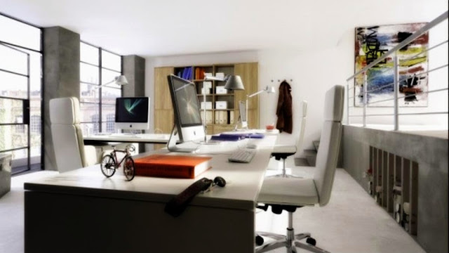 Nice Idea of Inspiring Home Office Design