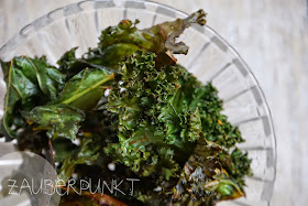 Federkohlchips, gesund, lecker, homemade