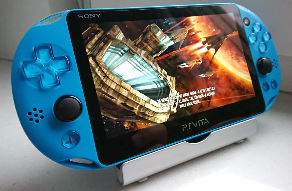 Playstation Vita Aqua Blue Söldner-X 2: Final Prototype