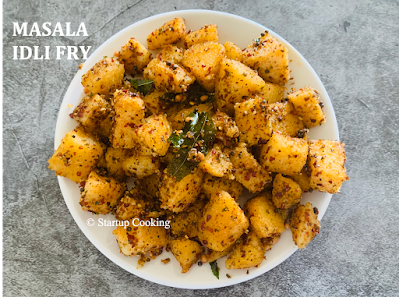 Fried Masala Idli