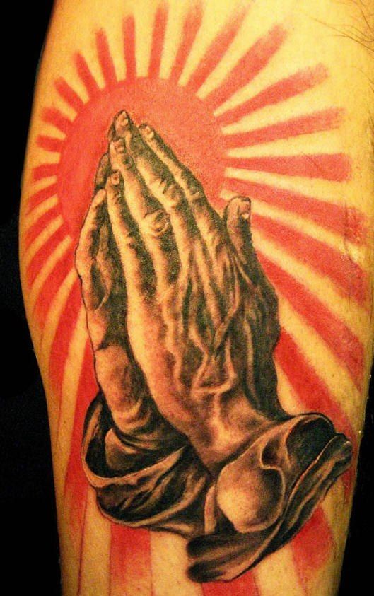 Praying Hands Tattoo