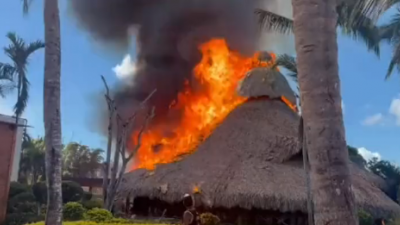 Se incendia hotel Be Live Collection Canoa en Bayahibe