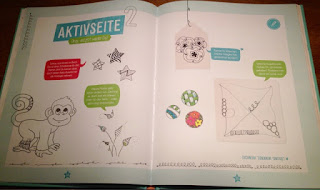 Zentangle für Kids Buch von Beate Winkler, Aktivseite Tanglen