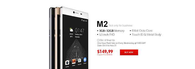  Elephone M2 on Flash Sale every Wednesday Till Nov 25