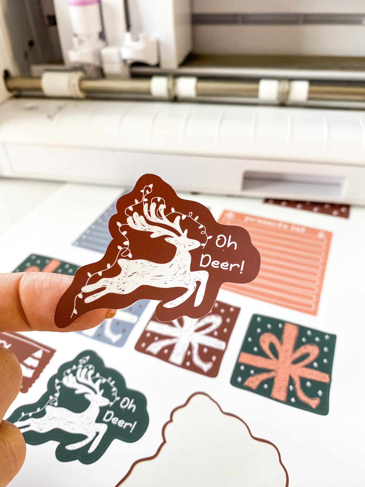 How to Make Waterproof Stickers with Silhouette CAMEO or Portrait -  Silhouette School