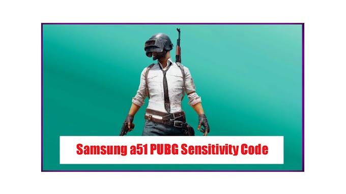 Samsung a51 New Season PUBG Sensitivity Code