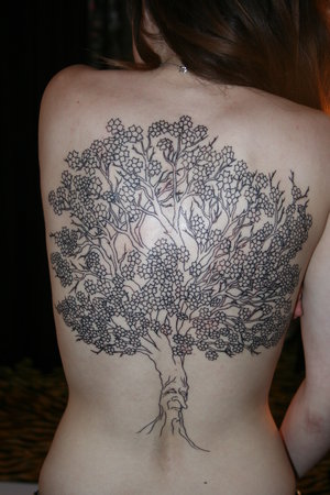 japanese cherry tree tattoo. japanese cherry tree tattoo.