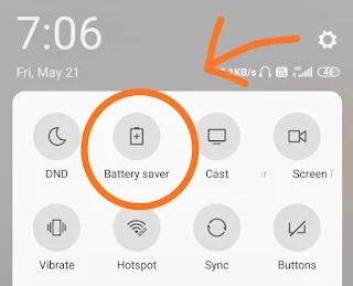How battery saver function work on your phone