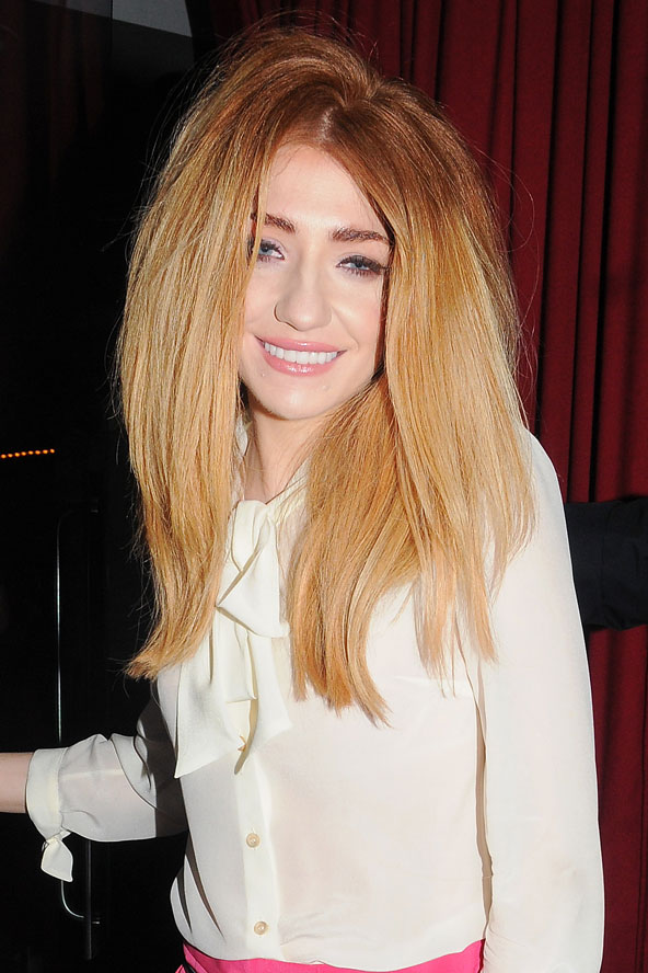 nicola roberts makeup. a photo of Nicola Roberts