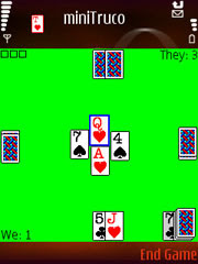 miniTruco: free multiplayer card game for Java-enabled mobile phones