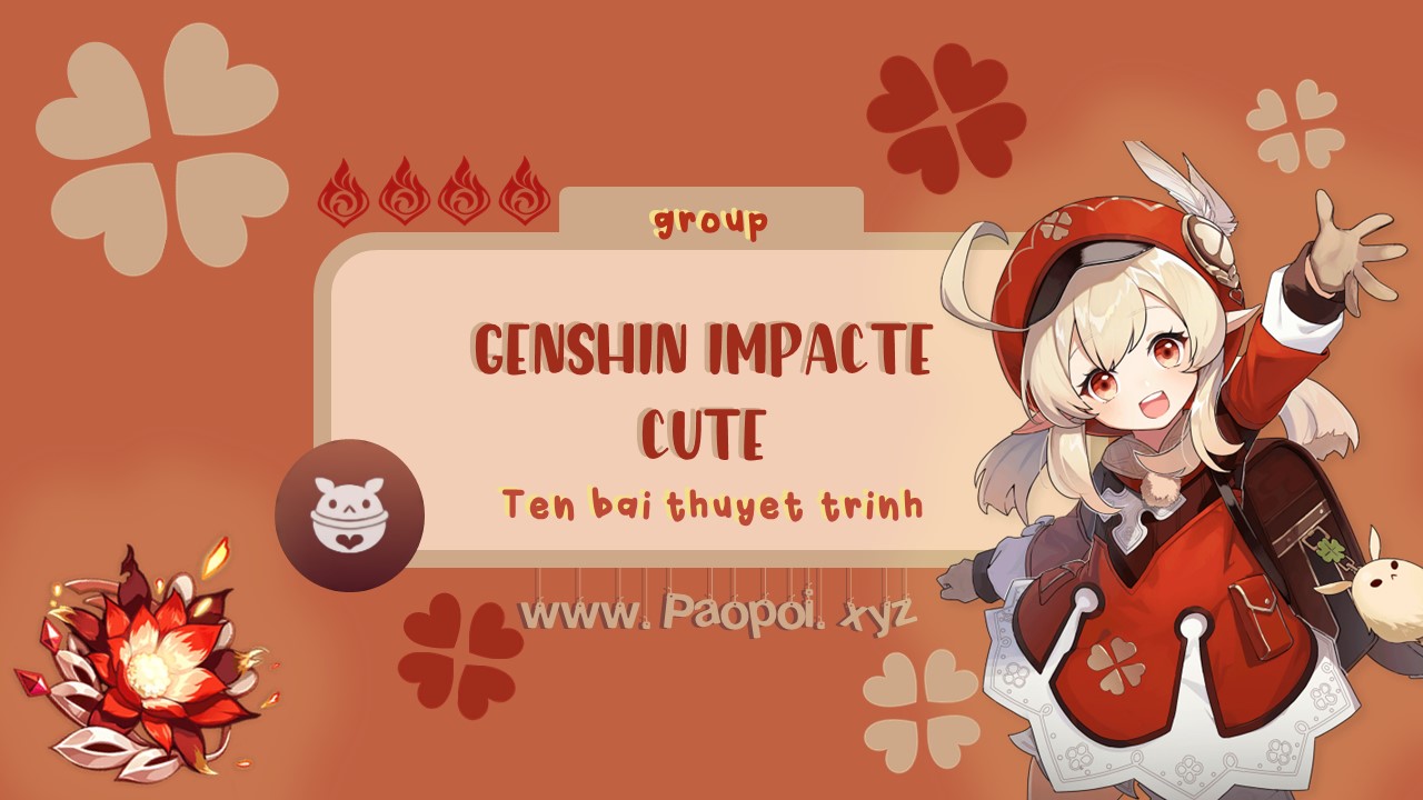 Genshin Impact Cute PPT