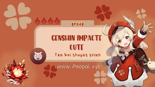 Genshin Impact Cute PPT