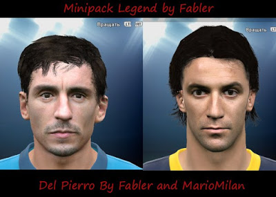 Gary Neville Face PES 2015 Del Piero Face PES 2015