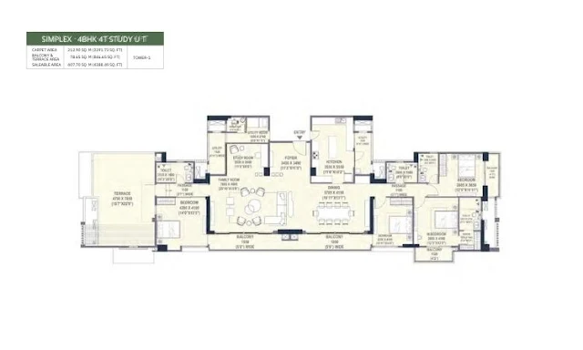 Floor Plans Emaar Urban Oasis