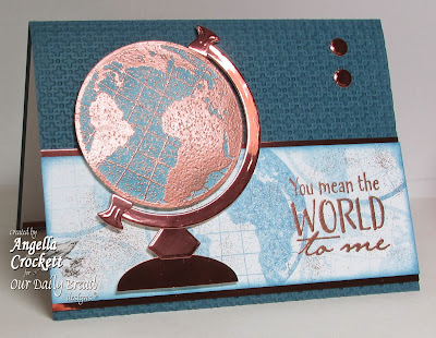 ODBD The Earth and ODBD Custom Circle Ornaments Die Set, Card Designer Angie Crockett