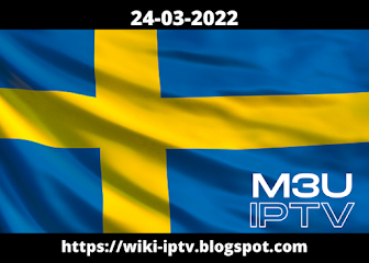  M3u List Swedish IPTV  Channels  Download Free 24-03-2022