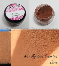 Swatch Post! Kiss My Sass Cosmetics : Cocoa, Beach Babe, Sassy and Surfs Up!
