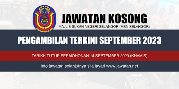 Jawatan Kosong MSN Selangor 2023
