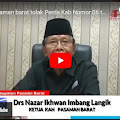 KAN Pasaman Barat Tolak Perda Kabupaten  Nomor 06 Tahun 2018 Tentang Peradilan Adat