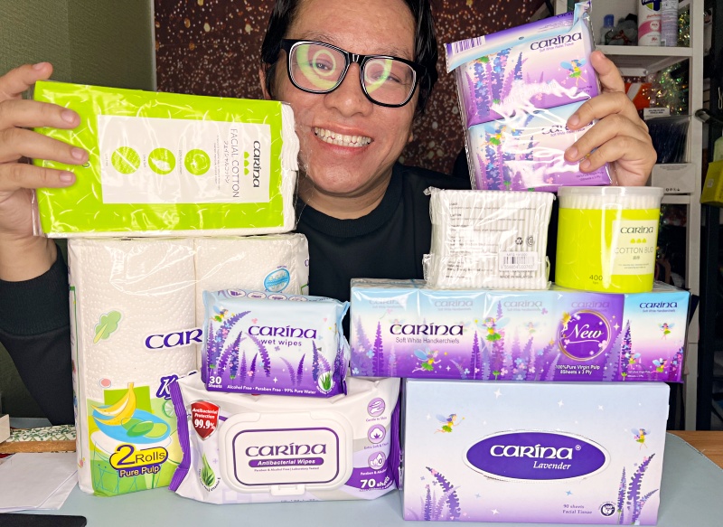 Carina Malaysia, Carina Cares, VITAMEDIA, CARINA, We Care We Love, Carina MY, MY Carina, Carina Tissue, Virgin Pulp, Pure Pulp, Better with Carina, Rawlins Lifestyle, Rawlins GLAM