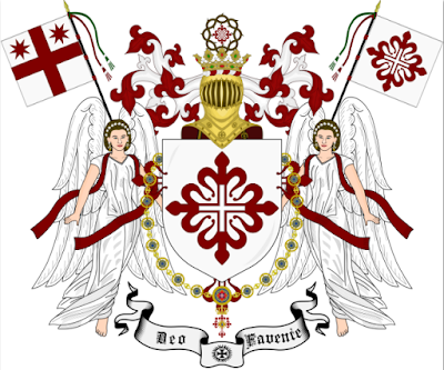 Escudo de Armas de la Orden de la Milicia de Jesucristo y Santa Maria