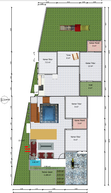 And The Story Begins Desain  Rumah  Hook dengan Tanah 