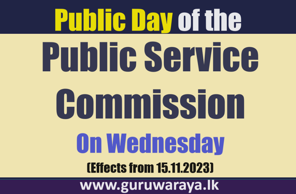 Public day of the Public Service Commission 