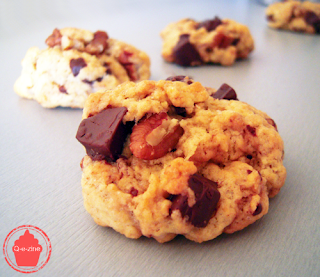 cookies noix de pécan pépites chunks chocolat