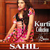 Sahil Kurti Collection 2014 by Shariq Textiles | Sahil Eid-Midsummer 2014