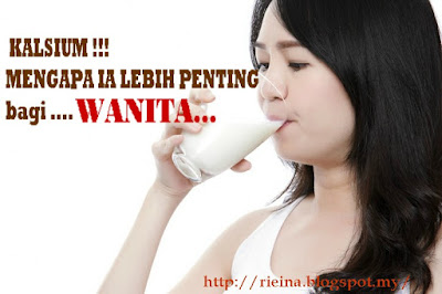 KALSIUM PENTING UNTUK WANITA