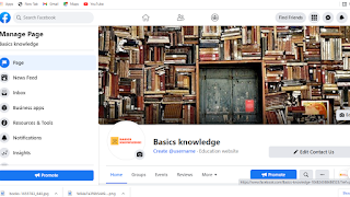 Facebook business page