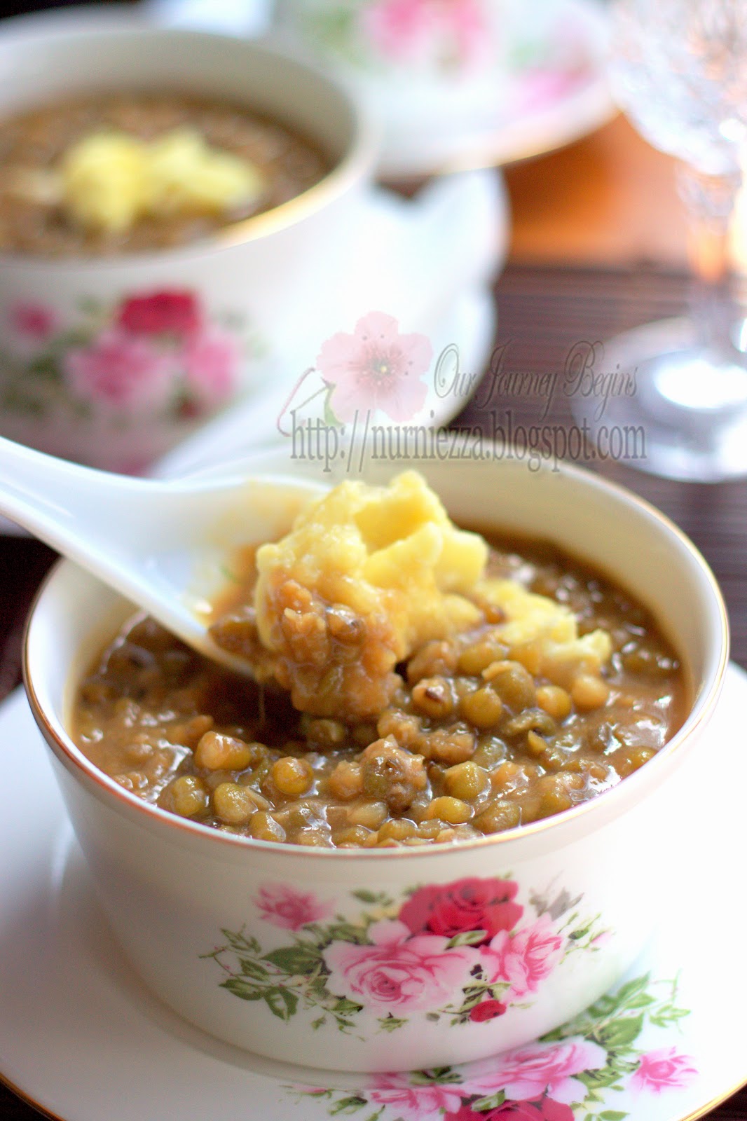 Our Journey Begins: Bubur Kacang Hijau Durian