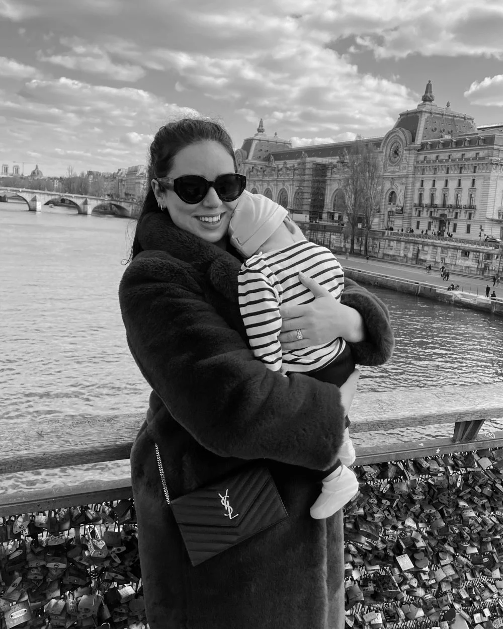 Emma Louise Layla Berry, Passerelle Léopold-Sédar-Senghor - Paris with a Baby, Travel Blog