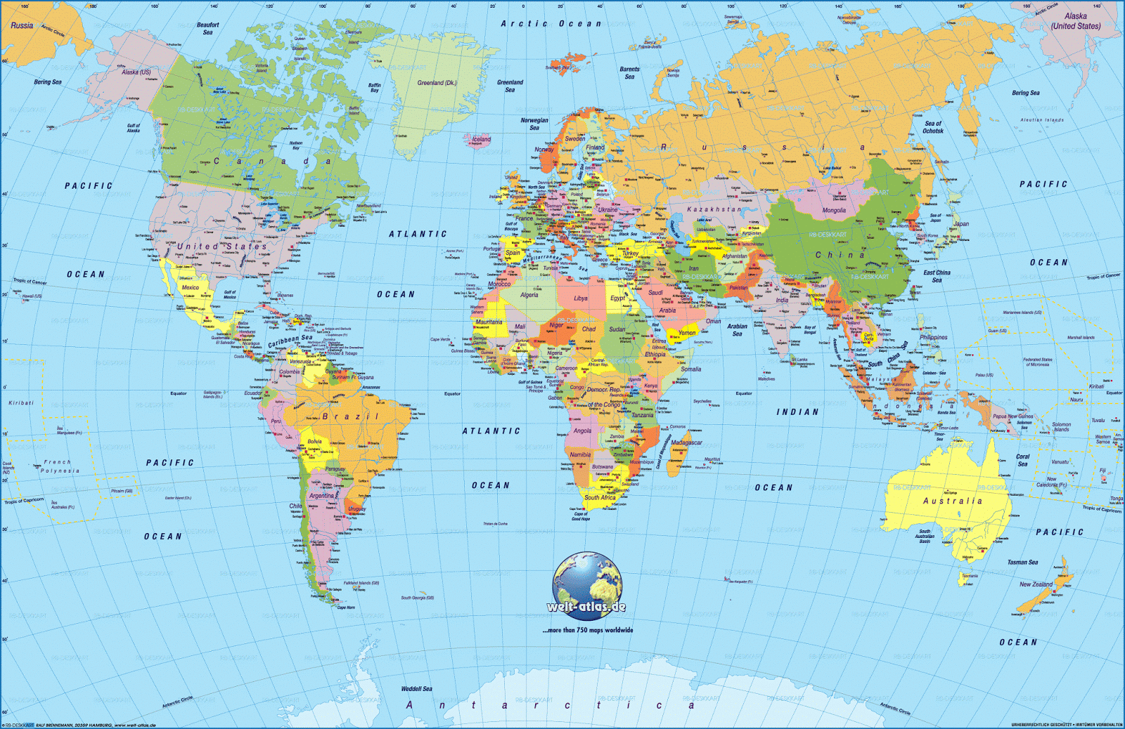 World Maps Line World Map