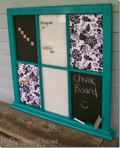 http://www.salvagedgrace.com/2011/06/16/repurposing-windows/