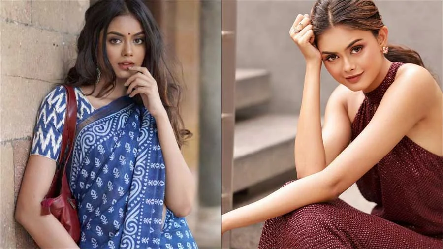 Actress Swapna Priyadarsini Embodies Elegance in Blue Sambalpuri Cotton Saree