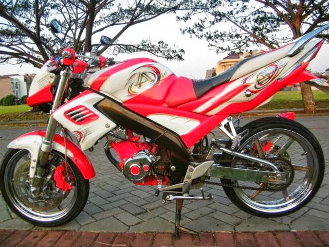 Foto Gambar Modifikasi VIXION terbaru 2014 azik