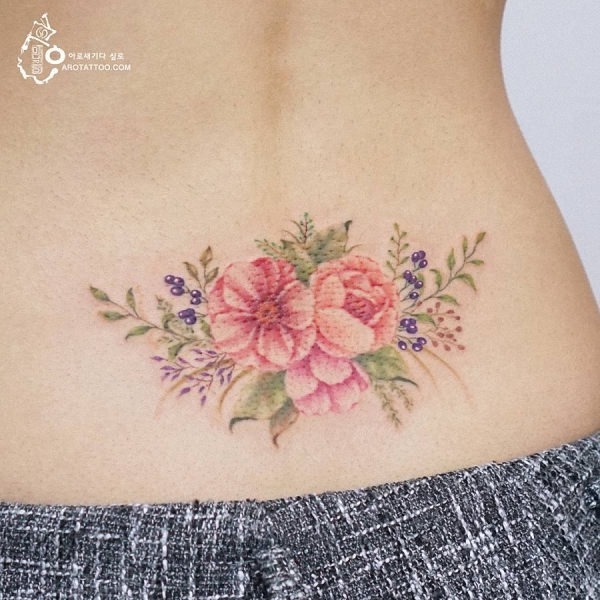 este_fabuloso_aquarela_flor_da_tatuagem