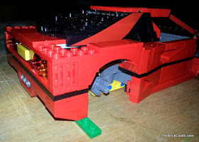 LEGO Ferrari F40 set 10248 build supports