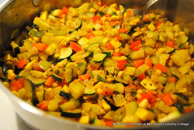 Veggie Tostada's at Miz Helen's Country Cottage