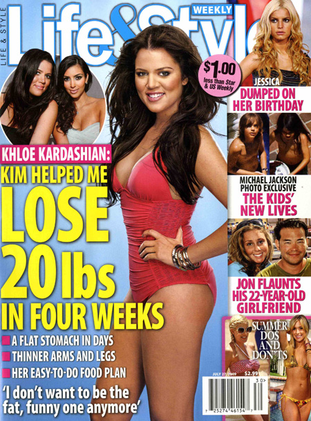 khloe kardashian weight loss