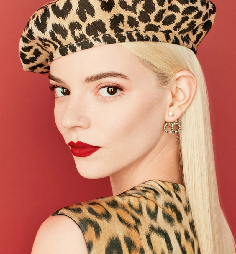 Anya Taylor-Joy stars in Dior Mitzah makeup collection.