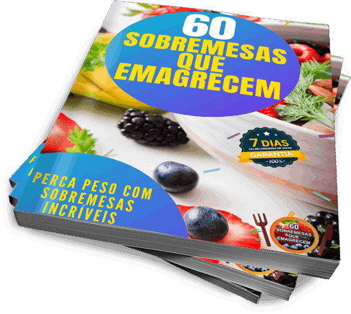 60 sobremesas que emagrecem!