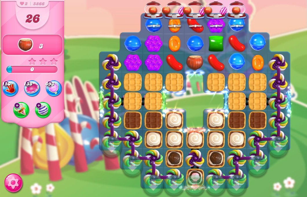 Candy Crush Saga level 5866