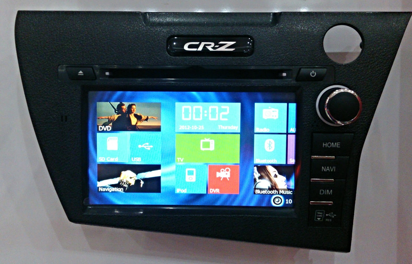 Cerita Kedai Kopi: Honda CR-Z 6.5-Inch HD GPS Touch Screen 