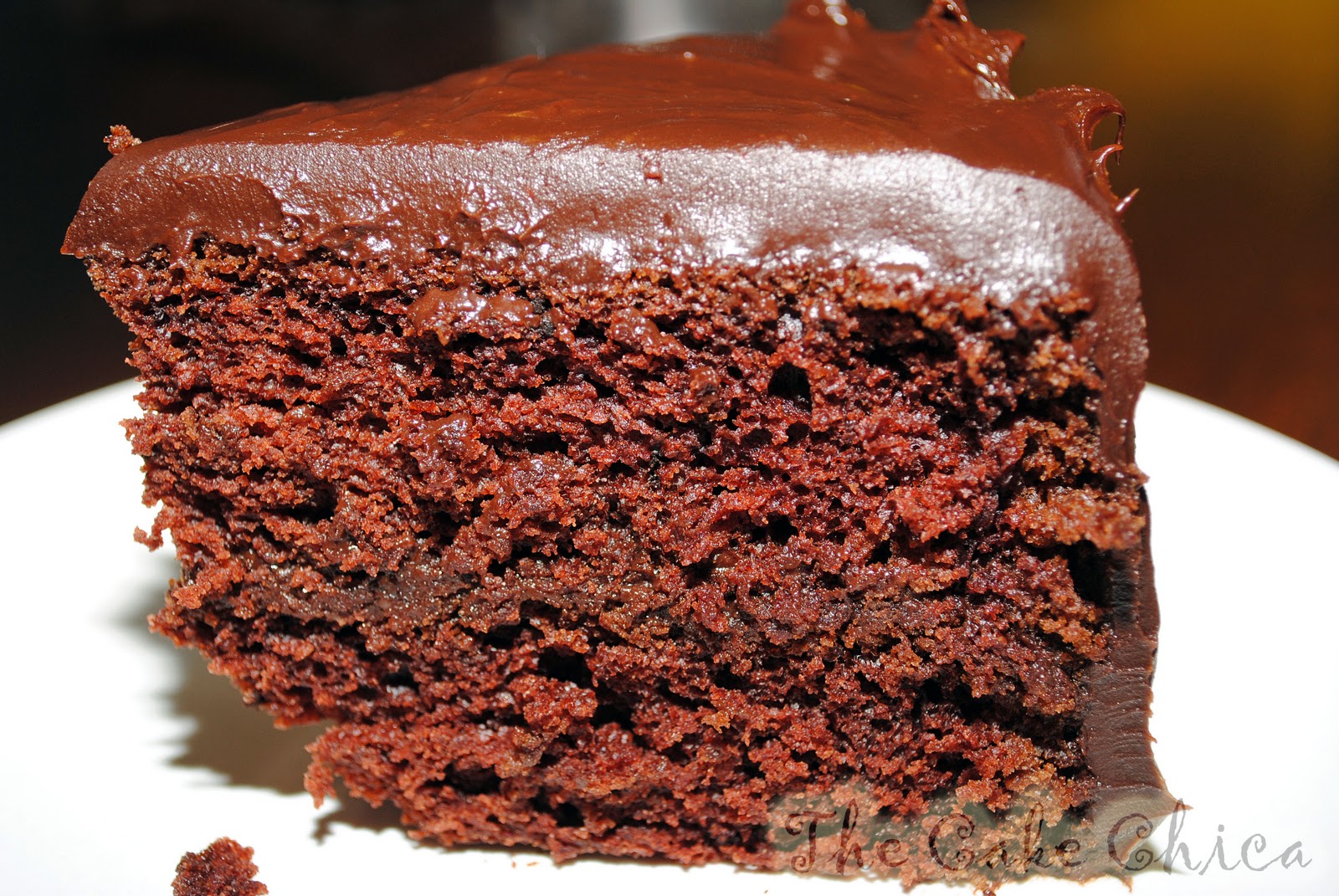 easy chocolate cake recipe This is not a molten-middle chocolate cake. It's the kind of cake 
