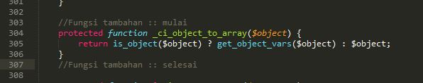  Saya akan sedikit membahas wacana error yang pernah aku alami saat menciptakan hmvc di co Bagaimana memperbaiki Fatal error _ci_object_to_array() hmvc di codeingiter ?
