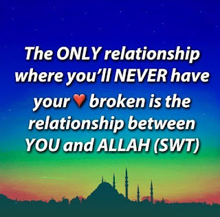 Relationship between you and Allah quotes images